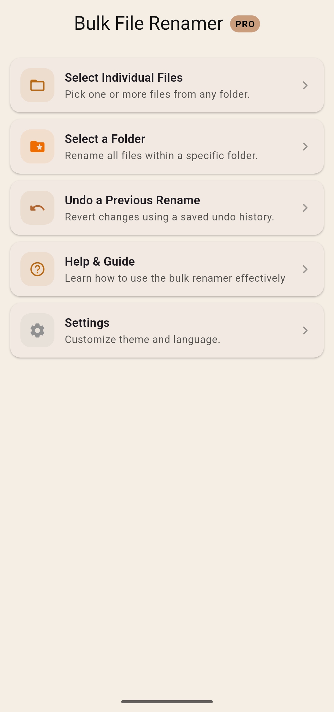 bulk-file-renamer screenshot 1